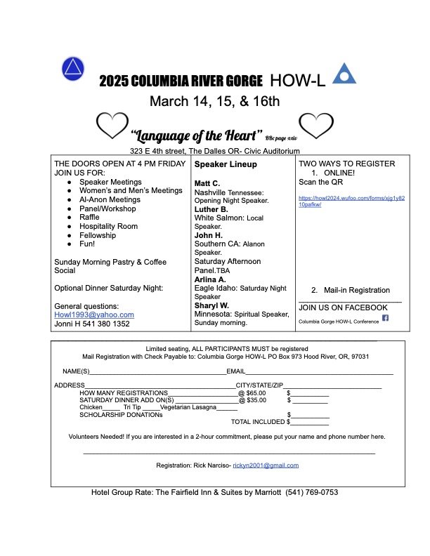 HOW-L Flier 2025 – Google Docs HOW-L event registration flier