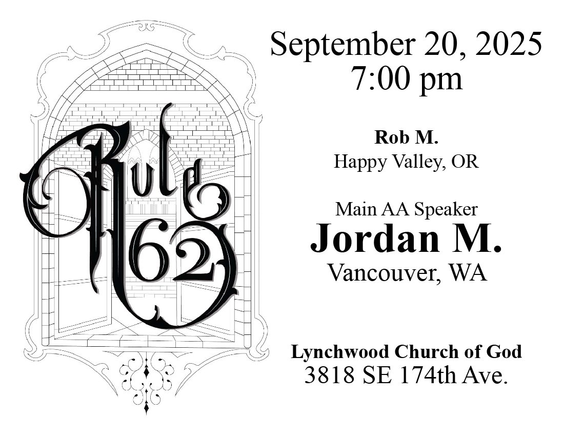Rule 62 September 2025 Rule 62 September flyer