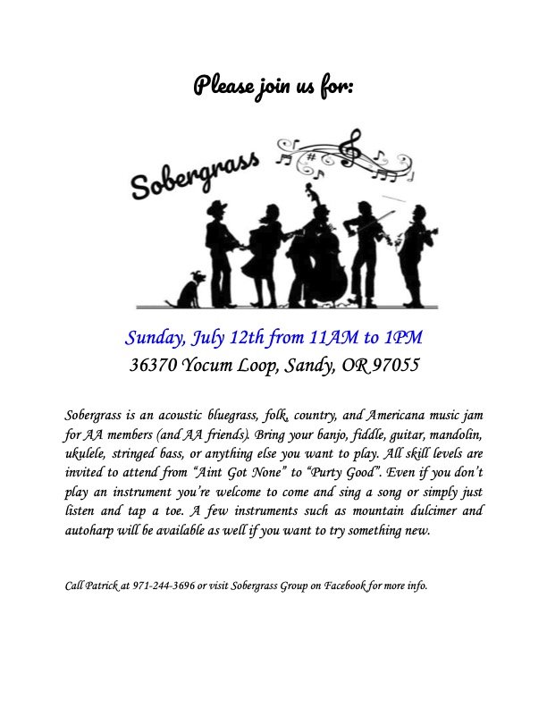 Sobergrass Flyer 12JUL2026 SoberGrass July flyer